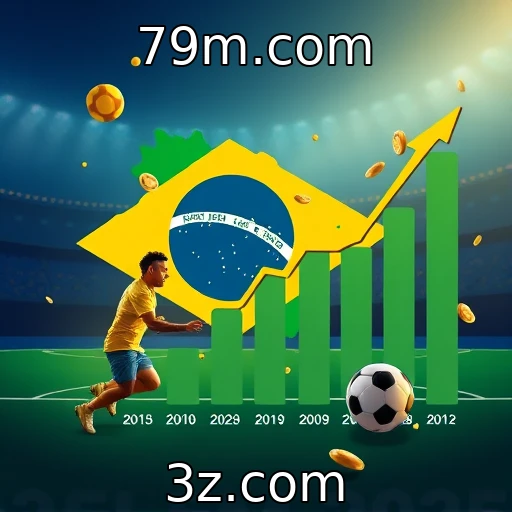 O crescimento explosivo das apostas esportivas no Brasil em 2025